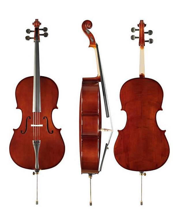 DAM Violoncello 4/4 Student line con archetto e astuccio