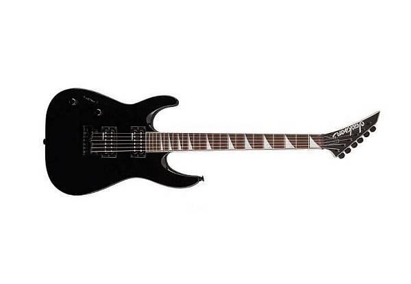 Jackson JS Series Dinky JS22 DKA Arch Top LH Amaranth fingerboard Gloss black