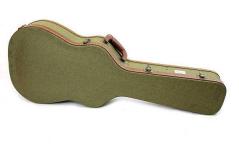 Luke & Daniel WAC6S - custodia rigida in legno per chitarra acustica - tweed verde