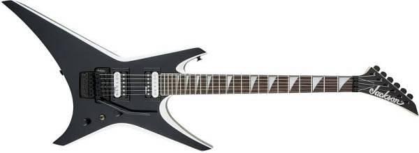 Jackson JS Series Warrior JS32 Amaranth fingerboard Black w/White Bevels