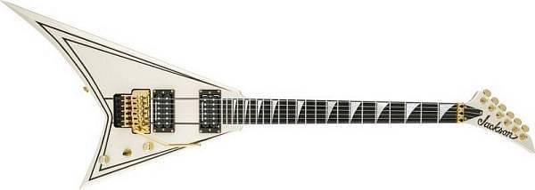 Jackson Pro Series Rhoads RRT3 Eb Ivory w/Black Pinstripes