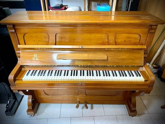 Thurmer pianoforte acustico verticale tedesco a baionetta - Buone Condizioni