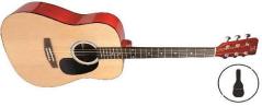 OQAN QGA-16 GB Natural - Chitarra acustica dreadnought