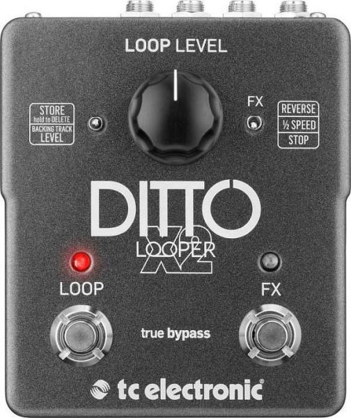 TC Electronic DITTO X2 LOOPER - pedale looper 2 bottoni