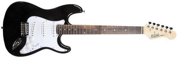 OQAN QGE-ST10 BK - Chitarra elettrica