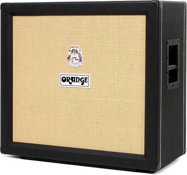 Orange PPC412 BK - cabinet standard 4x12" Vintage 30 - versione nera