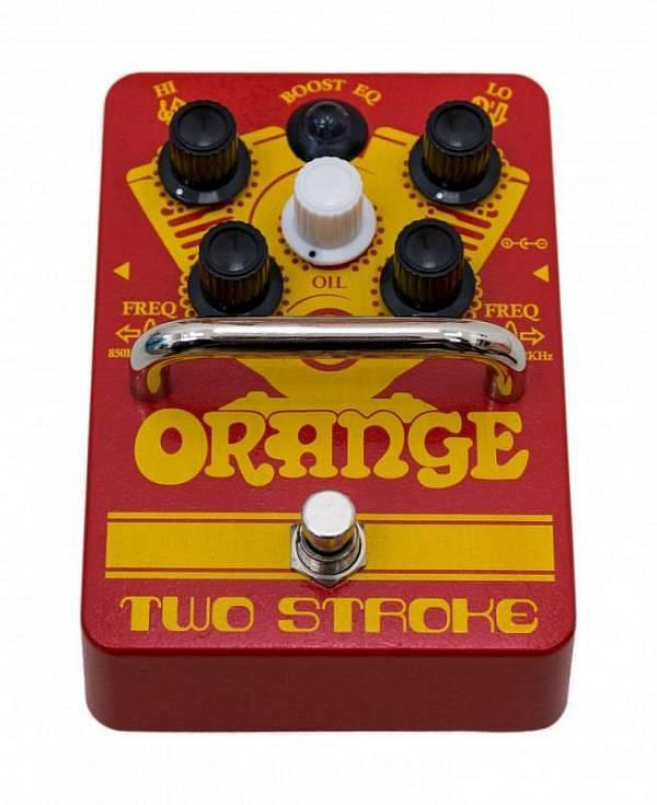 Orange TWO STROKE boost eq - pedale boost con doppio EQ parametrico