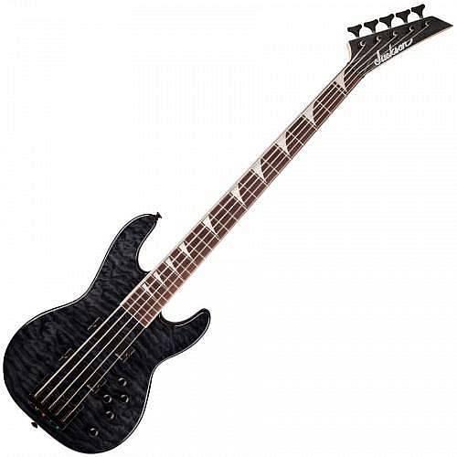 Jackson JS Series Concert Bass JS3VQM RW Transparent Black