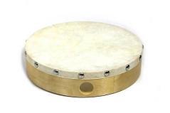 Extreme Tamburello con pelle naturale non intonabile - 19 cm - hd13a