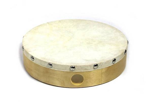 Extreme Tamburello con pelle naturale non intonabile - 19 cm - hd13a