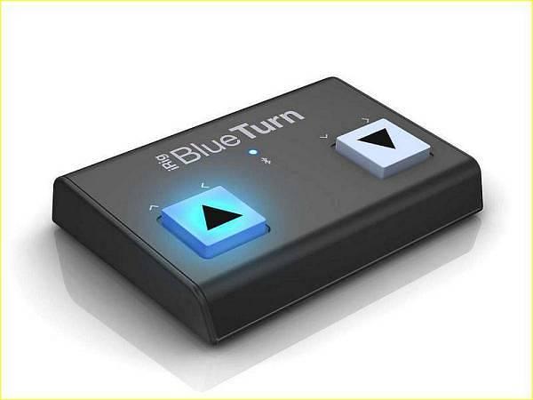 IK Multimedia iRig BlueTurn GIRA PAGINA BLUETOOTH