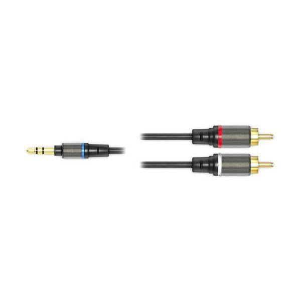 IK Multimedia 	iLine RCA - cavo jack stereo maschio da 1/8"/due RCA mono maschio