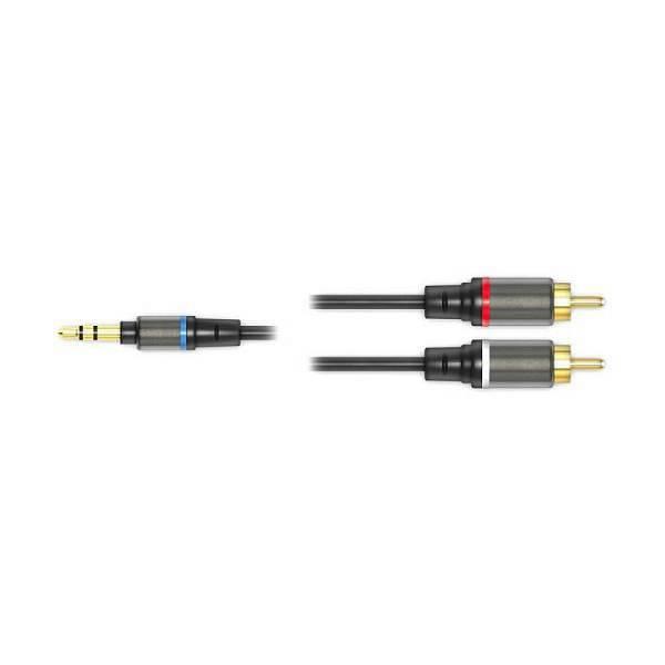 IK Multimedia iLine RCA - cavo jack stereo maschio da 1/8"/due RCA mono maschio