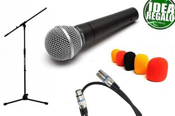 asta microfono shure