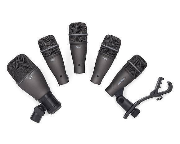Samson DK705 - Set di Microfoni per Batteria - 5 pezzi con astuccio