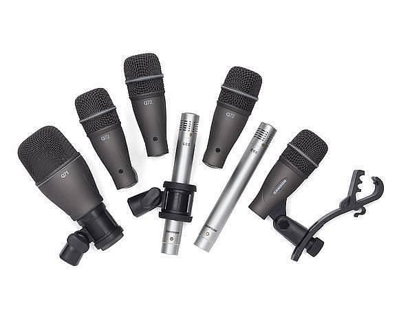 Samson DK707 - Set di Microfoni per Batteria - 7 pezzi con astuccio