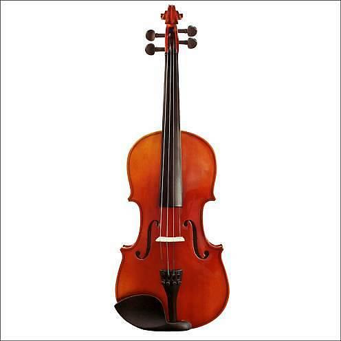 Ashton AV142-avn - kit violino 1/4 con astuccio e spalliera