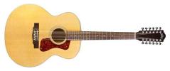 Guild F2512E Maple 12 Blonde Satin - chitarra acustica jumbo 12 corde elettrificata Fishman con top in abete massello