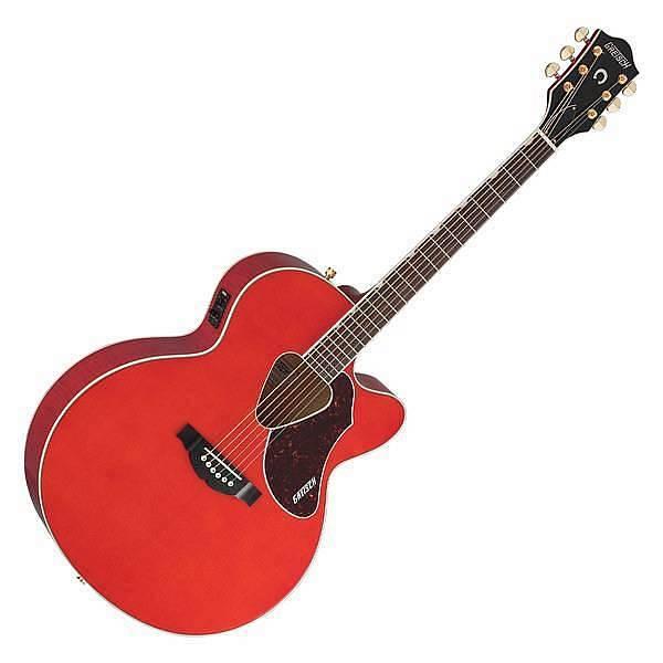 Gretsch G5022CE Rancher Jumbo Cutaway Electric RW Fishman Pickup System Savannah Sunset