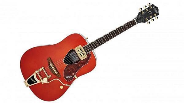 Gretsch G5034TFT Rancher Fideli-Tron Pickup Bigsby Tailpiece Savannah Sunset