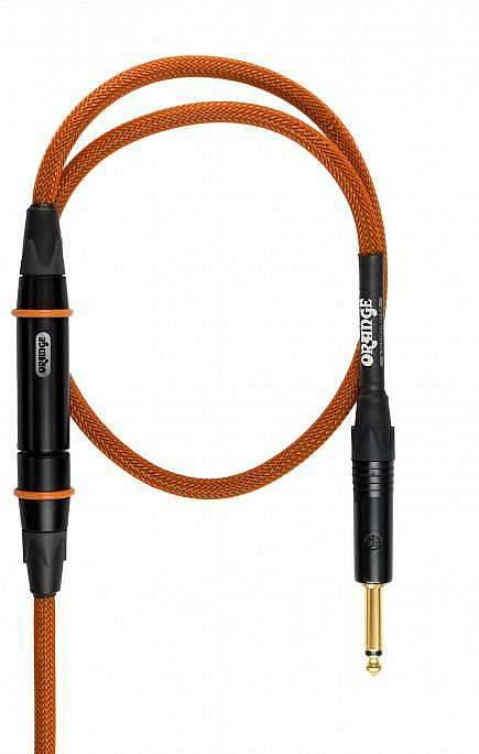 Orange Twister Cable Instrument - 6 metri - Jack Jack