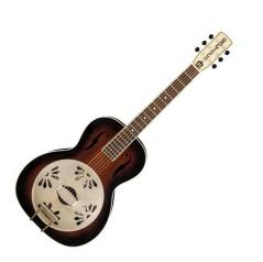 Gretsch G9240 Alligator Round-Neck Mahogany Body Biscuit Cone Resonator 2C Sunburst