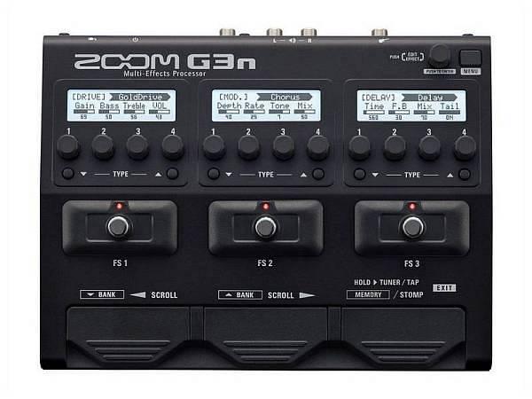 Zoom G3n - Processore Multieffetto e Simulatore AMP/CABINET per Chitarra