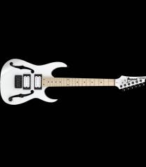 IBANEZ PGMM31 Paul Gilbert Mikro White - CHITARRA ELETTRICA PAUL GILBERT SIGNATURE A SCALA CORTA BIANCA