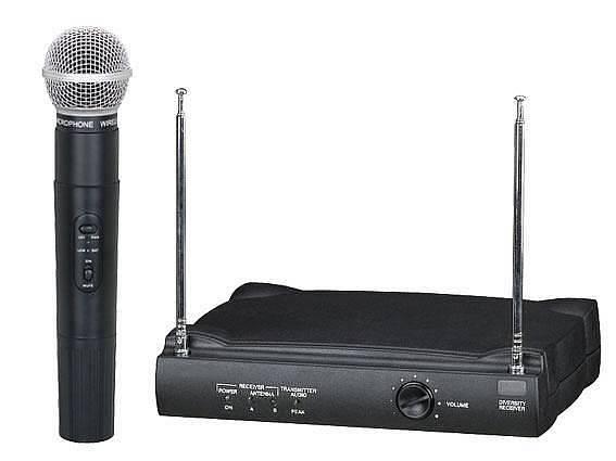 EXTREME WM1000-V RADIOMICROFONO VHF PALMARE + TRASMETTITORE + RICEVITORE TRUE DIVERSITY