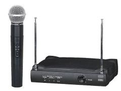 EXTREME WM1000-V RADIOMICROFONO VHF PALMARE + TRASMETTITORE + RICEVITORE TRUE DIVERSITY