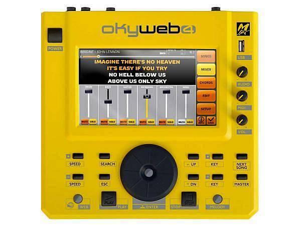 M Live M-LIVE Okyweb 4 lettore file audio midi e mp3