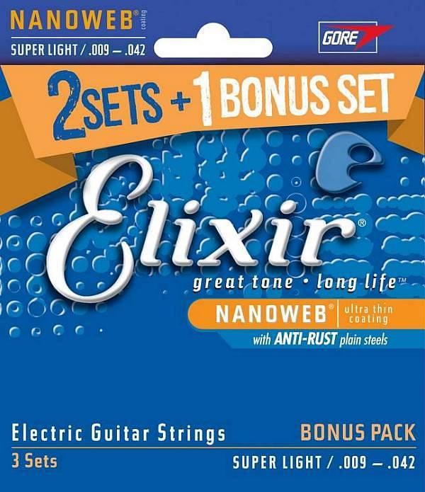 ELIXIR 16540 2+1 MUTE 12002 09-42 Nanoweb Super Light Electric