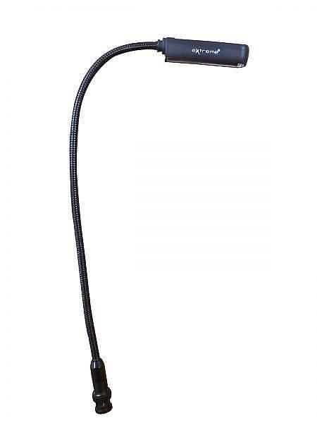 EXTREME LED LAMP BNC LAMPADA A COLLO D’OCA FLESSIBILE PER MIXER 4 LED CON CONNETTORE BNC