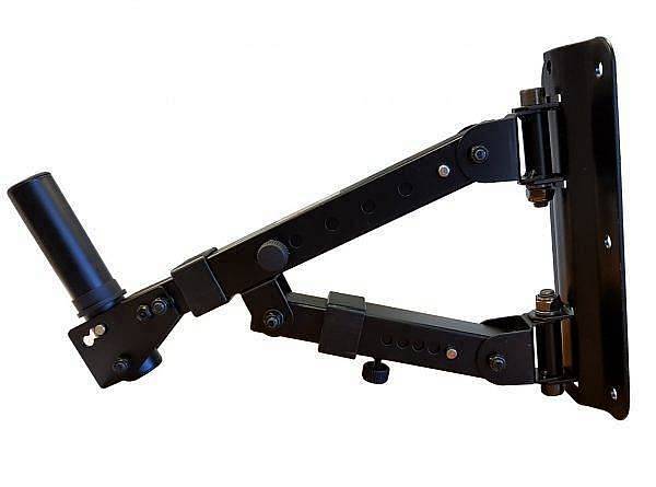 EXTREME SS-WALL 3 SUPPORTO PROFESSIONALE RINFORZATO PER CASSE DA MURO IN METALLO COLORE NERO