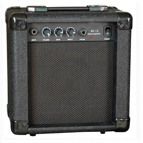 EXTREME BA10 AMPLIFICATORE PER BASSO 10W INPUT JACK 6.3mm EQ 2 BANDE SPEAKER