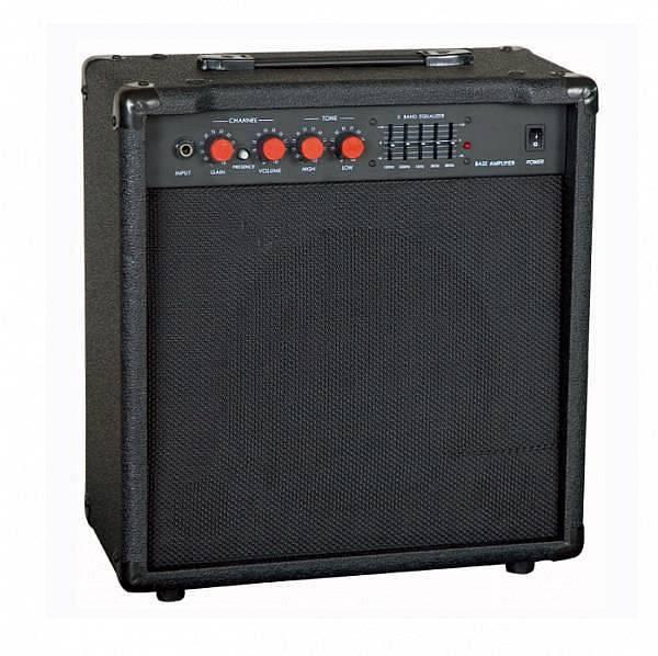 EXTREME BA20 AMPLIFICATORE PER BASSO 20W INPUT JACK 6.3mm EQ 5 BANDE SPEAKER 10&#8243 