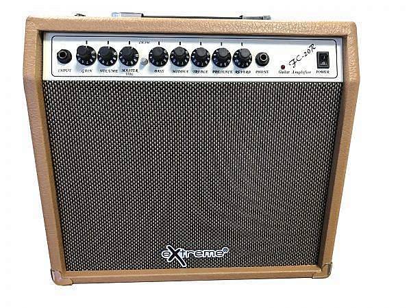 EXTREME GA-20-R AMPLIFICATORE PER CHITARRA 20 W + EQUALIZZATORE 3 BANDE + DRIVE