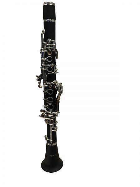 Extreme JBCLEB-18-BN CLARINETTO MIb 18 CHIAVI IN EBANITE CON BOCCHINO, ACCESSORI E CUSTODIA IN ABS