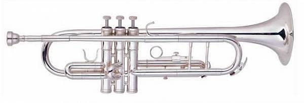 EXTREME JBTR-01-SL TROMBA IN SIB CORPO IN OTTONE con FINITURA ARGENTO LACCATO - set completo