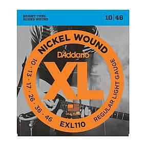 D'Addario EXL 110 Regular Light 10-46 - muta di corde per chitarra elettrica