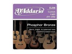 D'Addario EJ 26 Custom Light 11-52