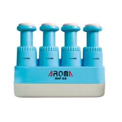 AROMA AHF-03BL ALLENATORE IMPUGNATURA GINNICO PER CHITARRA E FIATI COLORE BLU