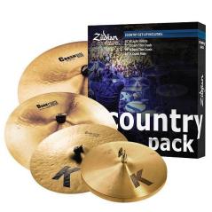 Zildjian Cartone 5 K "Country" (K0801C): ride + hi-hat + 2 crash