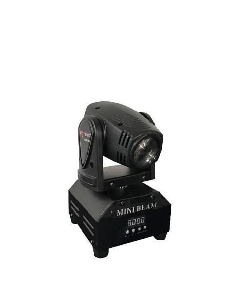 Extreme  MINI BEAM 12-C LED CREE RGBW 12W 4 IN 1 TESTA MOBILE CONTROLLO DMX