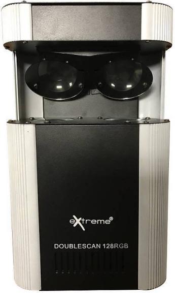 Extreme DOUBLESCAN 128 LED RGB DOPPIO SCANNER LEDS DMX