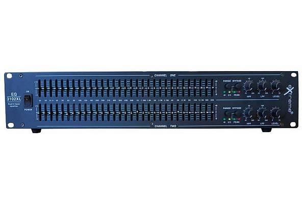 Extreme  EQ3102XL EQUALIZZATORE GRAFICO PROFESSIONALE 2 x 31 BANDE