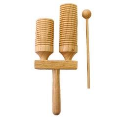 Extreme  G5-2 AGOGO DOPPIO IN LEGNO CON BATTENTE