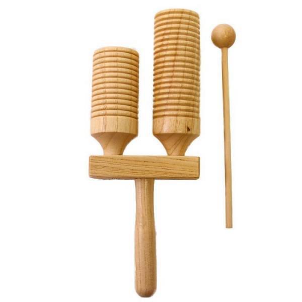 Extreme  G5-2 AGOGO DOPPIO IN LEGNO CON BATTENTE