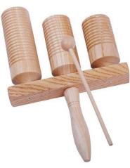 Extreme  G5-3 TRIPLO GUIRO IN LEGNO COLORE NATURAL