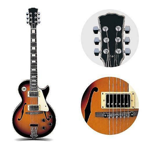 Extreme EL151 CHITARRA ELETTRICA HOLLOW BODY 22 TASTI